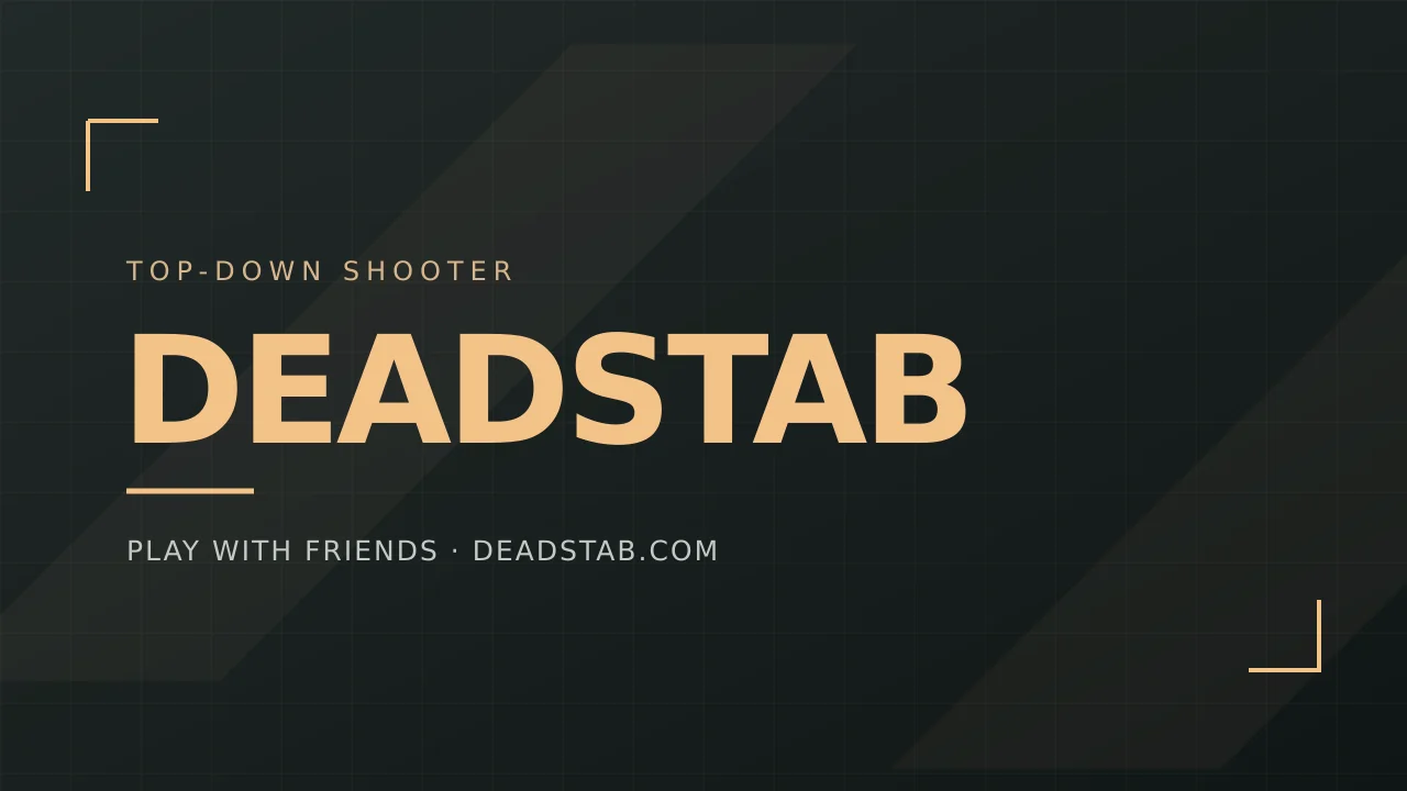 Deadstab — top-down shooter, play with friends